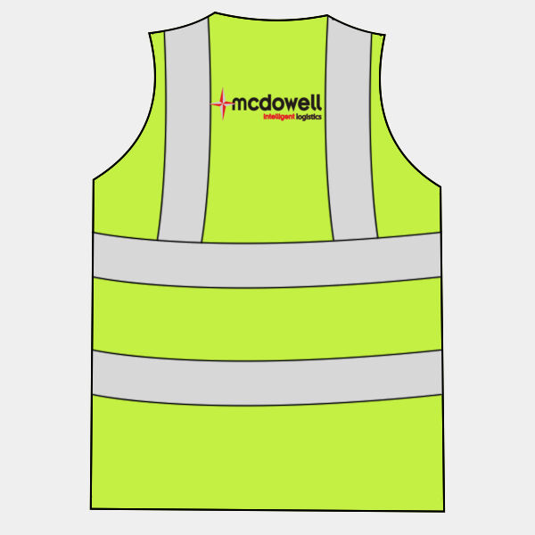UC801 Hi Viz Vest Yellow Thumbnail