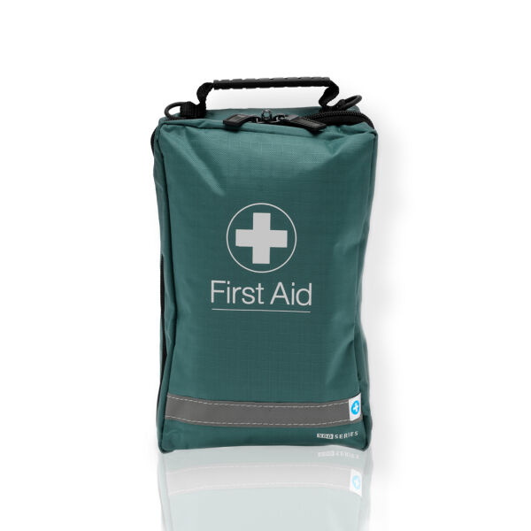  Blue Dot Travel First Aid Kit in Green Bag Thumbnail